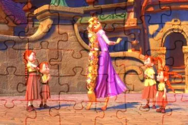 rapunzel jigsaw puzzle