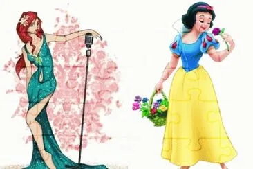Ariel SnowWhite jigsaw puzzle