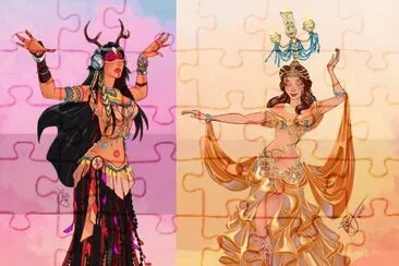 Pocahontas Belle jigsaw puzzle
