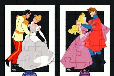 Prince Cinderella Aurora Philip jigsaw puzzle
