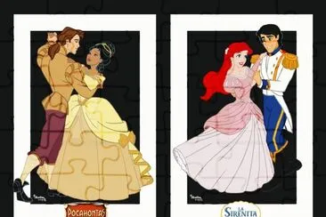 John Pocahontas Ariel Eric jigsaw puzzle