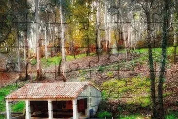 Lavadero  de ropa-Salceda(Galicia) jigsaw puzzle