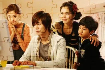 playful kiss jigsaw puzzle
