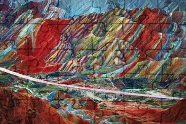 montaÃ±as multicolor peru