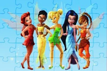 tink y su amigas jigsaw puzzle