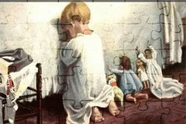 angelitos orando jigsaw puzzle