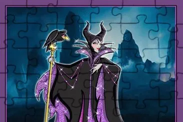 Maleficent jigsaw puzzle