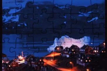 midnight in Greenland