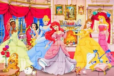 פאזל של princesas
