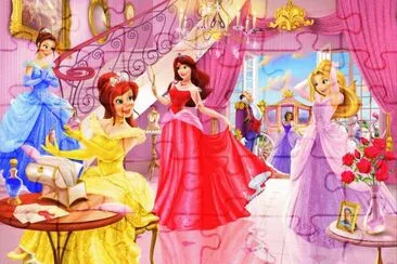 פאזל של princesas