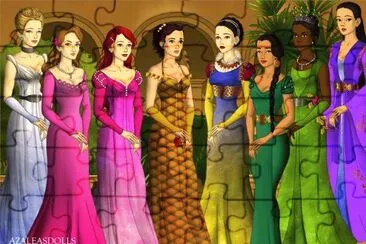 princesas jigsaw puzzle
