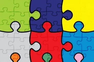 draw jigsaw puzzle