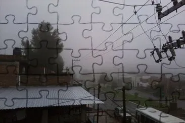 Neblina sobre el Aeropuerto, Uruapan jigsaw puzzle