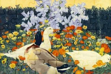 Jessie Arms Botke  1883 - 1971 jigsaw puzzle