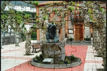MONUMENTO AL MINERO - MIOÃ‘O (CANTABRIA)