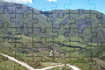 Cuesta del Obispo. Salta. Argentina jigsaw puzzle