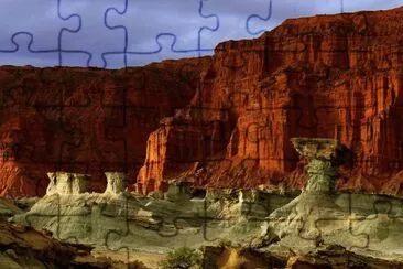 Valle de la Luna. San Juan. Argentina jigsaw puzzle