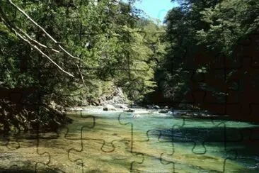 פאזל של RÃ­o Azul. Provincia de RÃ­o Negro. Argentina