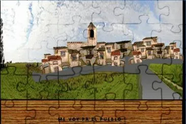 ME VOY PA EL PUEBLO jigsaw puzzle
