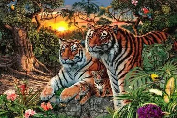 tigres jigsaw puzzle