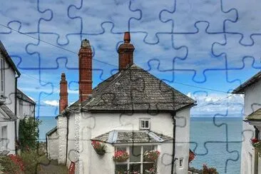 Clovelly-Inglaterra jigsaw puzzle