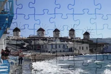 mykonos jigsaw puzzle