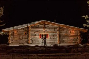 En las afueras de la cabaÃ±a - Casorio en Finlandia jigsaw puzzle