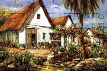 Pintura jigsaw puzzle