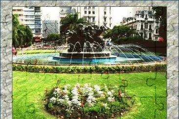 MONUMENTO DEL ENTREVERO - MONTEVIDEO (URUGUAY) jigsaw puzzle