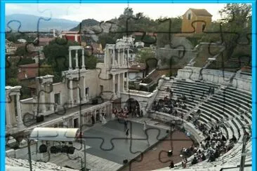 Anfiteatro Romano en Plovdiv - Bulgaria