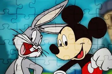 bugs bunny-mickey