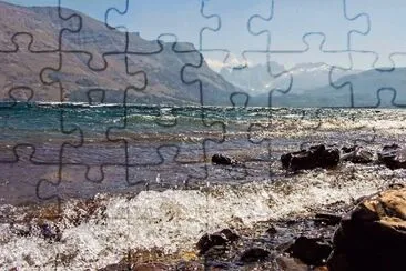 Laguna de  Epulafquen. NeuquÃ©n. Argentina jigsaw puzzle