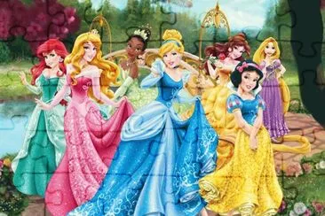 Princesses jigsaw puzzle