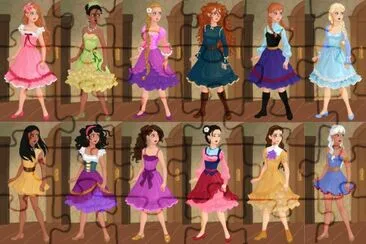 Princesses jigsaw puzzle