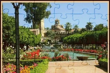 ALCAZAR DE LOS REYES CRISTIANOS - CORDOBA jigsaw puzzle