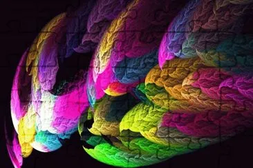 Bunt jigsaw puzzle