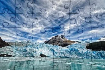Glaciar Spegazzini. Patagonia Argentina jigsaw puzzle