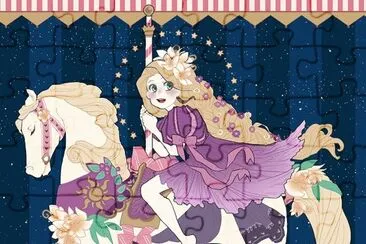 Rapunzel jigsaw puzzle