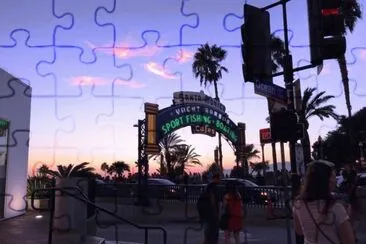 Sta. Monica L.A. jigsaw puzzle