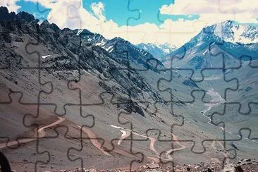En la RN A006. Mendoza. Argentina jigsaw puzzle