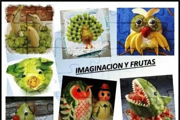 IMAGINACION Y FRUTAS jigsaw puzzle