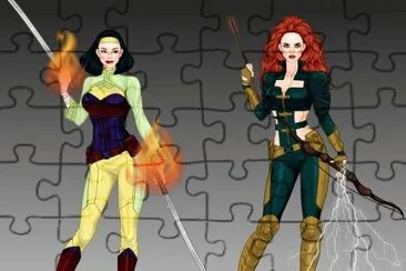 Mulan Merida jigsaw puzzle