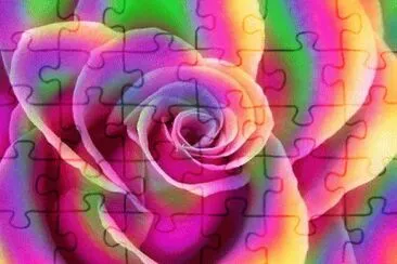Bunt jigsaw puzzle