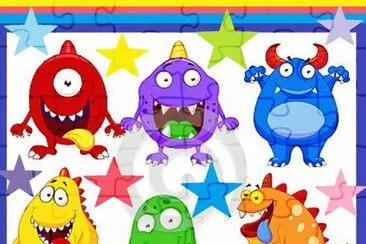 multicolor jigsaw puzzle