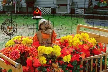 Cute Fall Decorations jigsaw puzzle