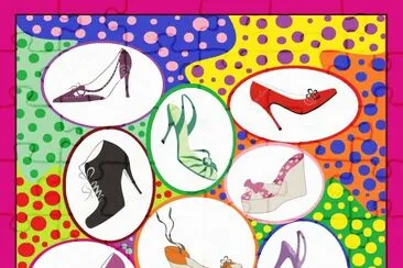 multicolor jigsaw puzzle