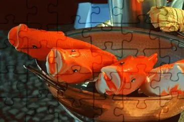 red fish jigsaw puzzle