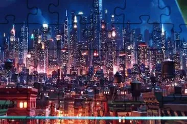 night skyline