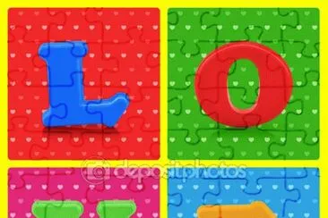 multicolor jigsaw puzzle