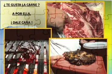 TE GUSTA LA CARNE? jigsaw puzzle